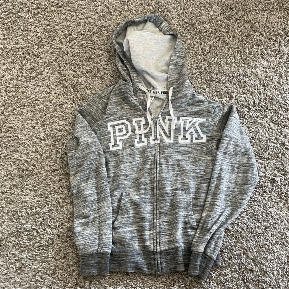 PINK Victoria's Secret zip up hoodie